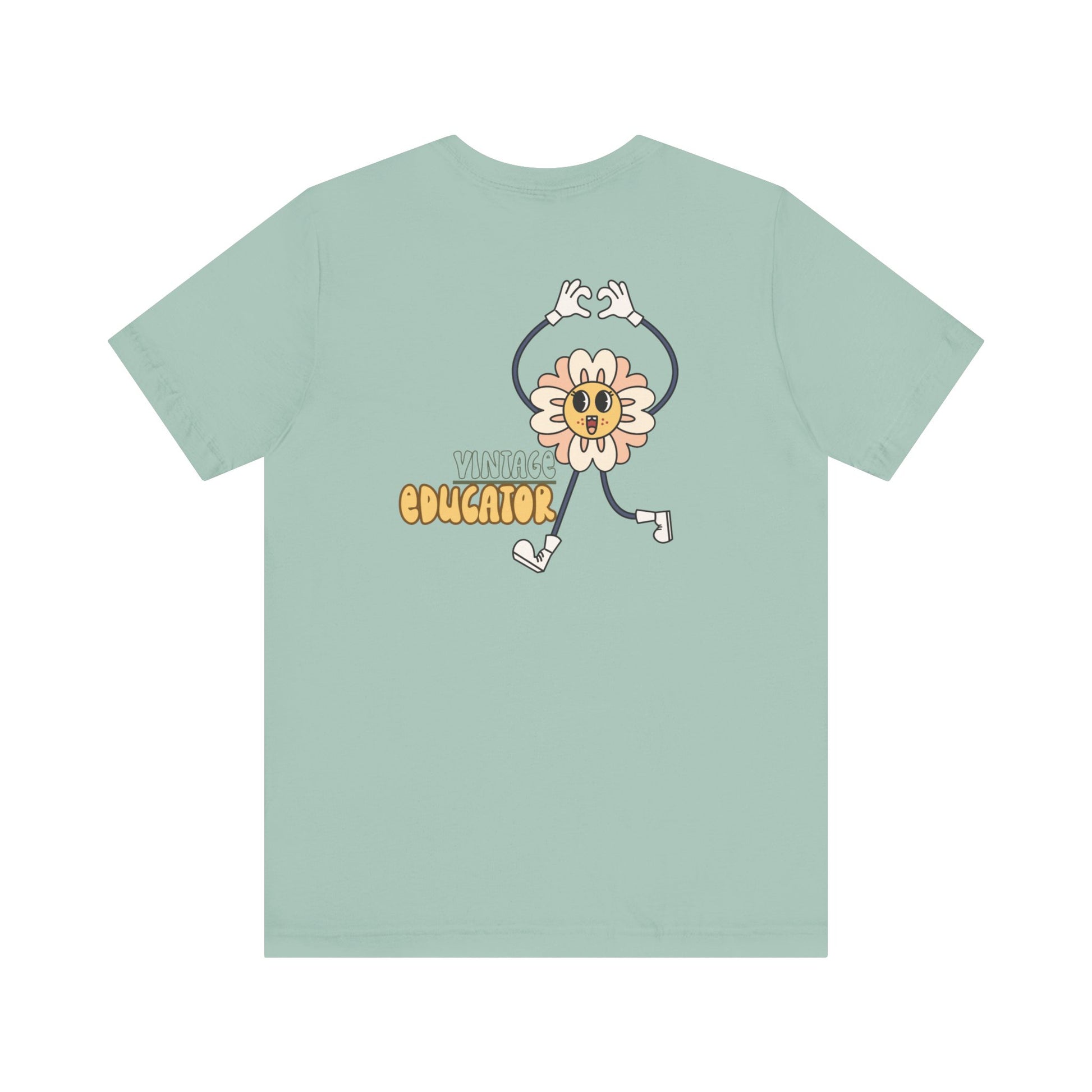 Vintage Educator – Two-Sided Teacher Tee
