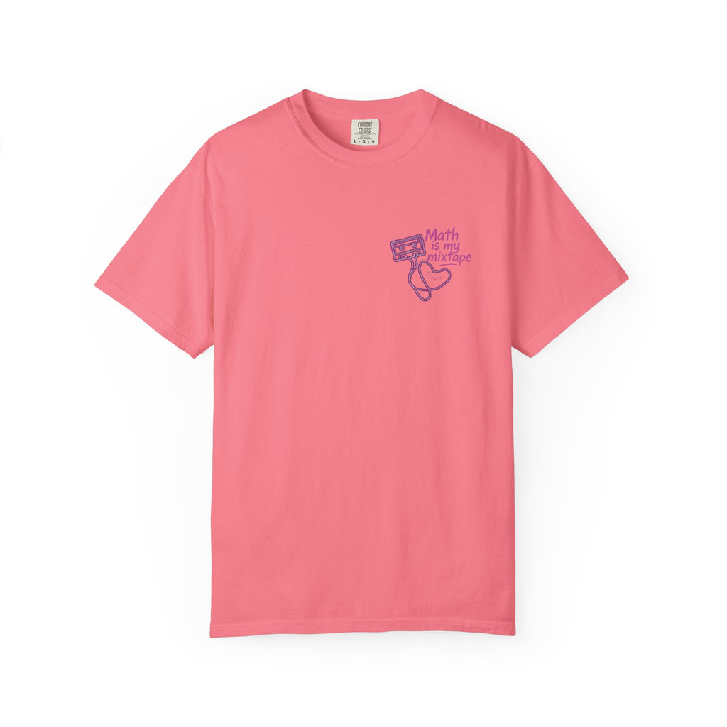 Math Is My Mixtape Shirt - Emo Math Teacher Shirt, I Speak Fluent Angst and Algebra Tee, Two-Sided Teacher Shirt