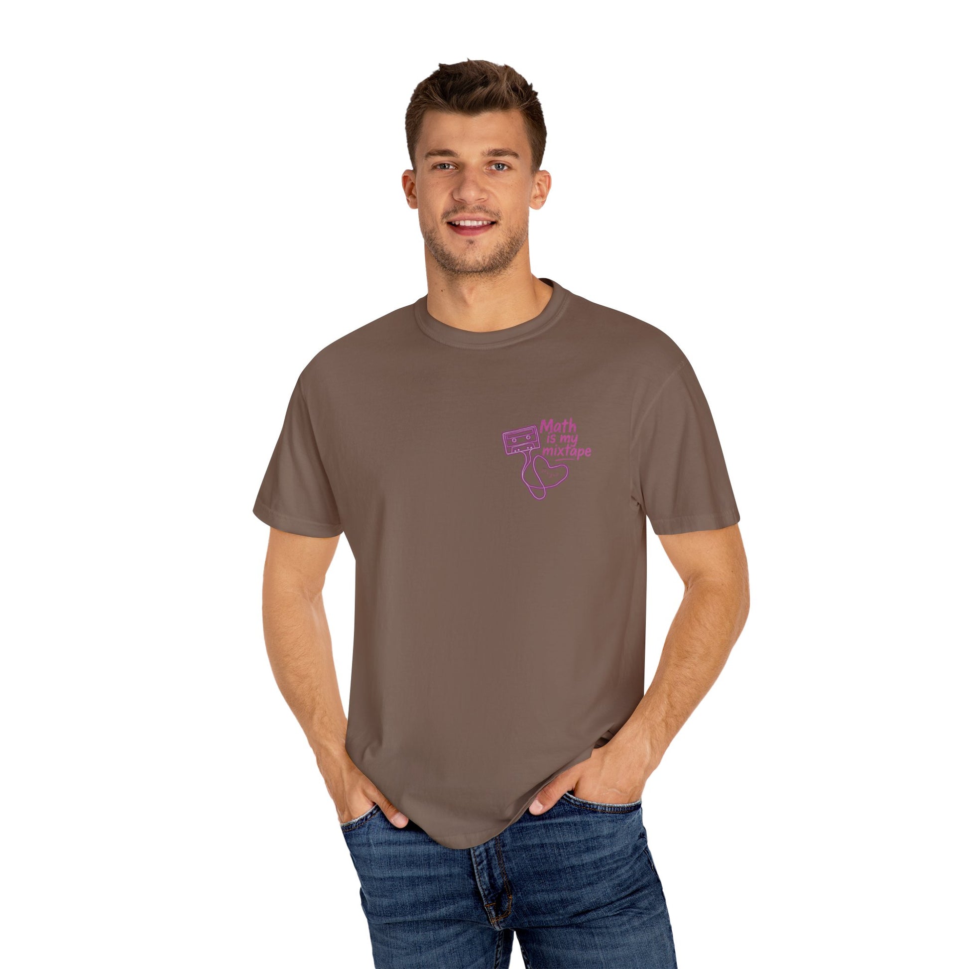 Math Is My Mixtape Shirt - Emo Math Teacher Shirt, I Speak Fluent Angst and Algebra Tee, Two-Sided Teacher Shirt