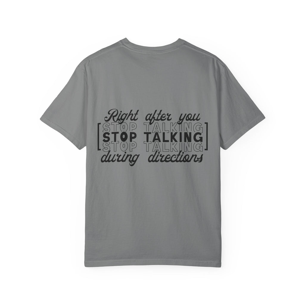 Motivational Sarcastic Directions Tee