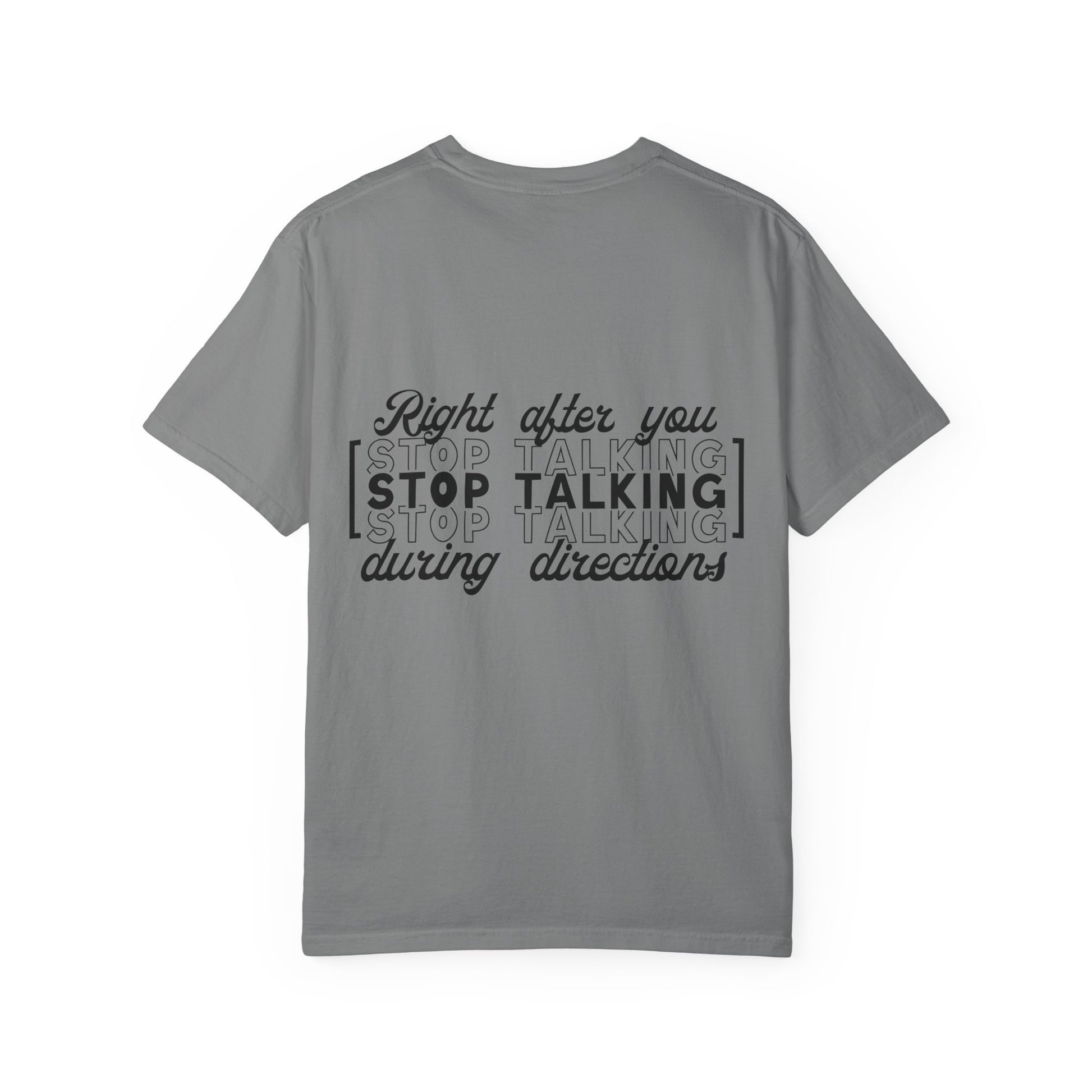 Motivational Sarcastic Directions Tee