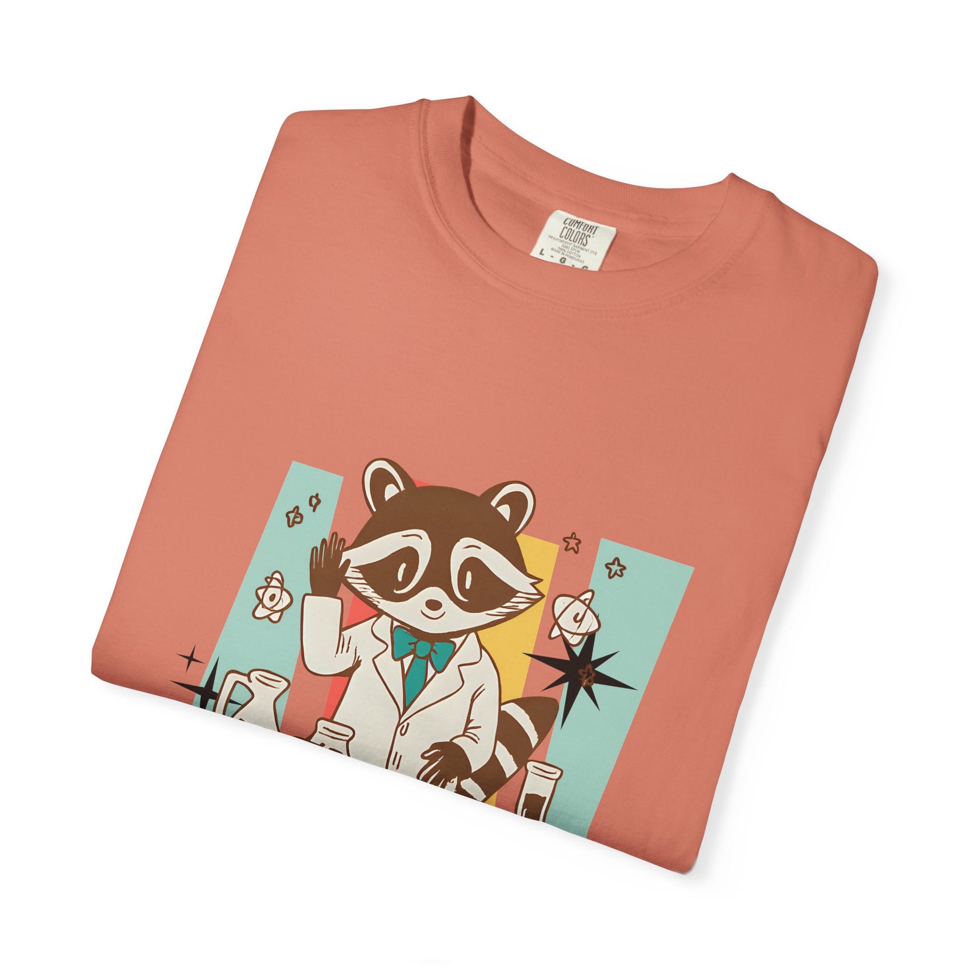 Ion the Prize Shirt | Chemistry Teacher Tee | Science Humor | Vintage Raccoon Scientist