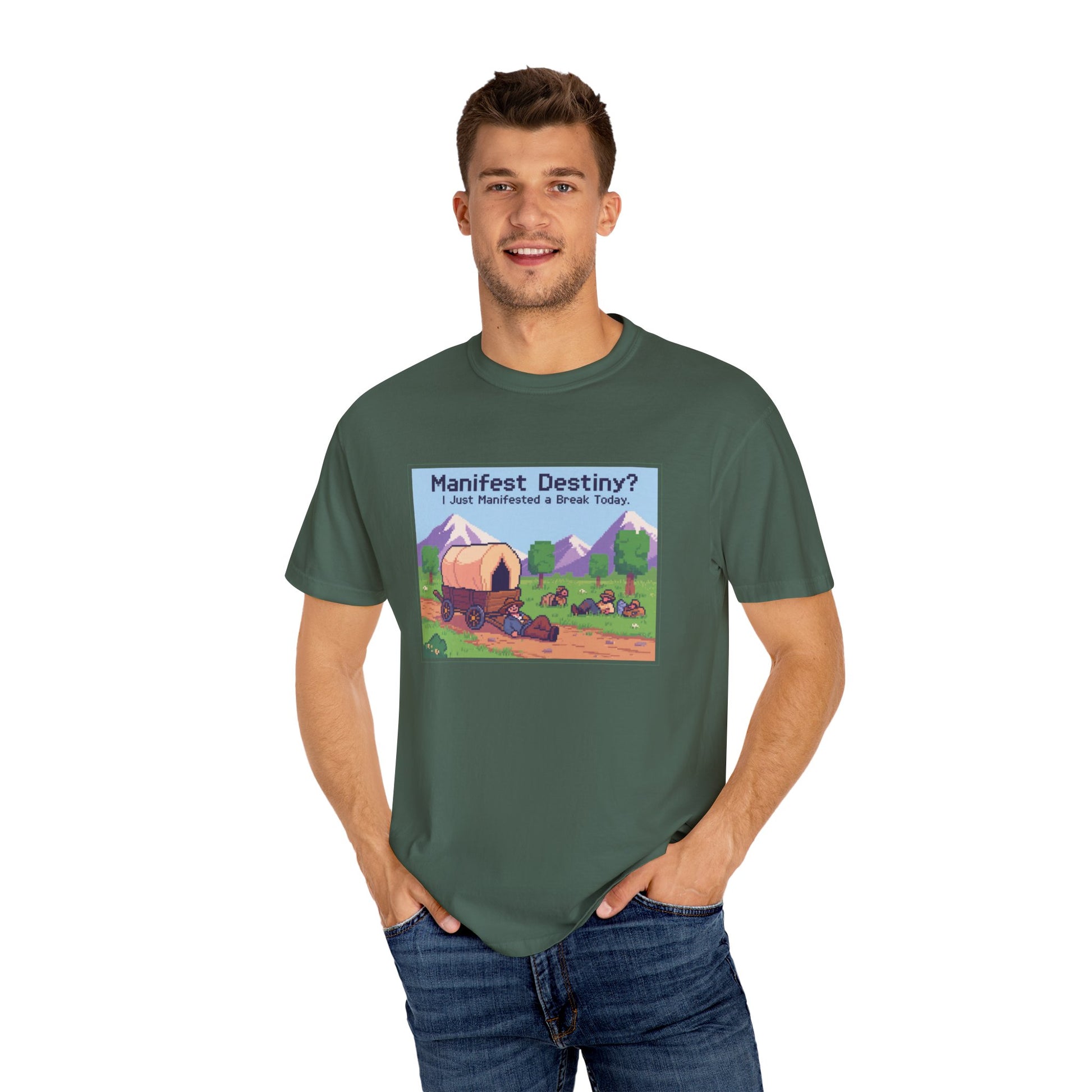 Oregon Trail Manifest Destiny Tee