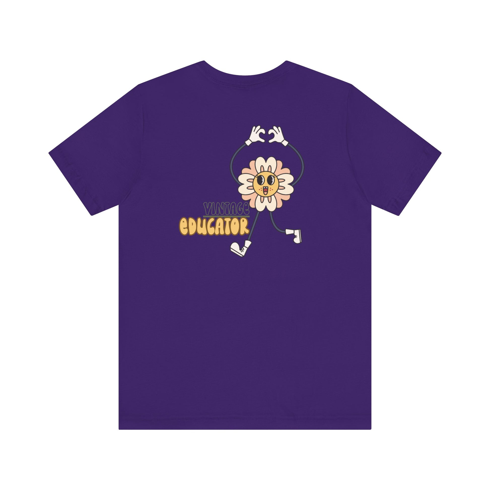 Vintage Educator – Two-Sided Teacher Tee