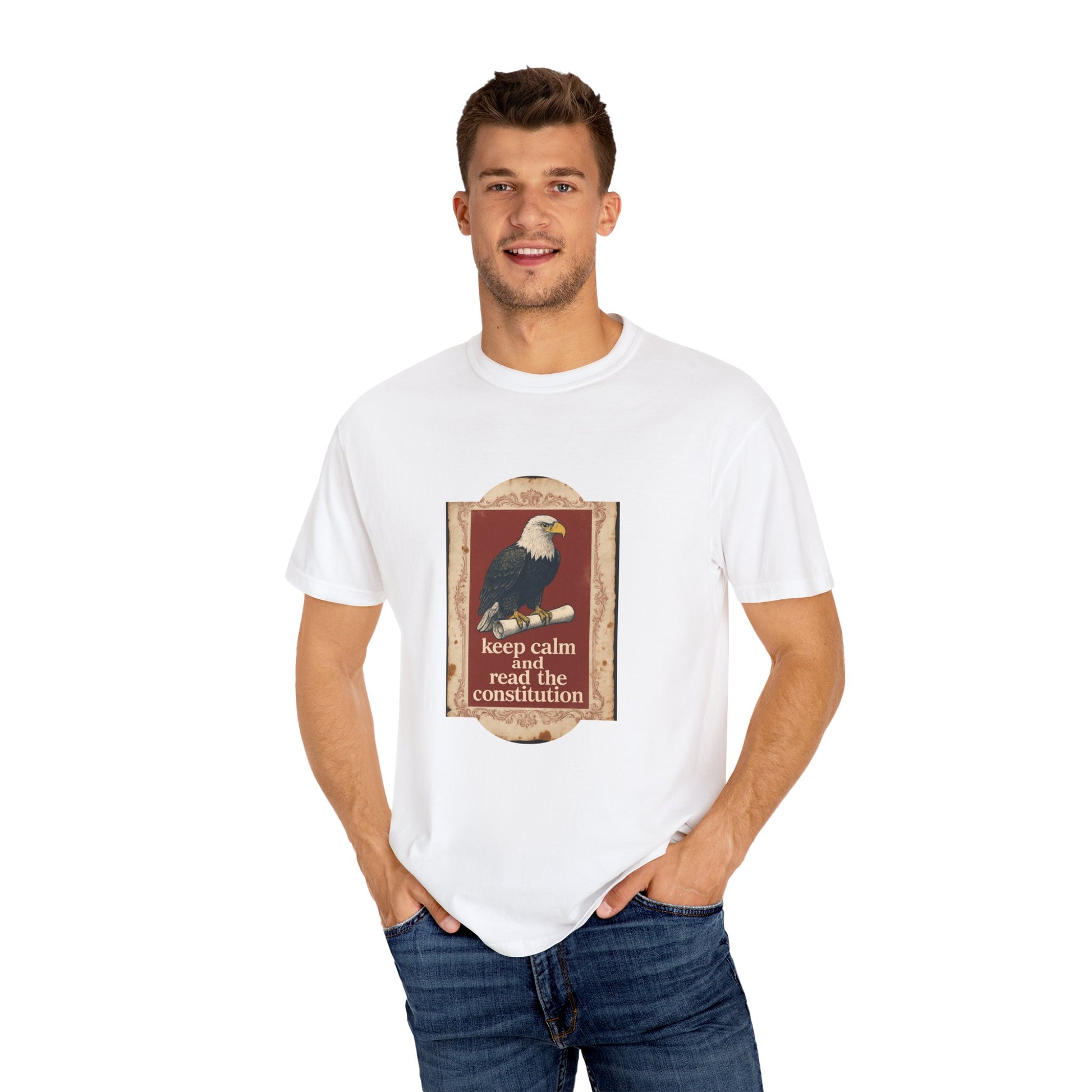 Keep Calm and Read the Constitution Tee