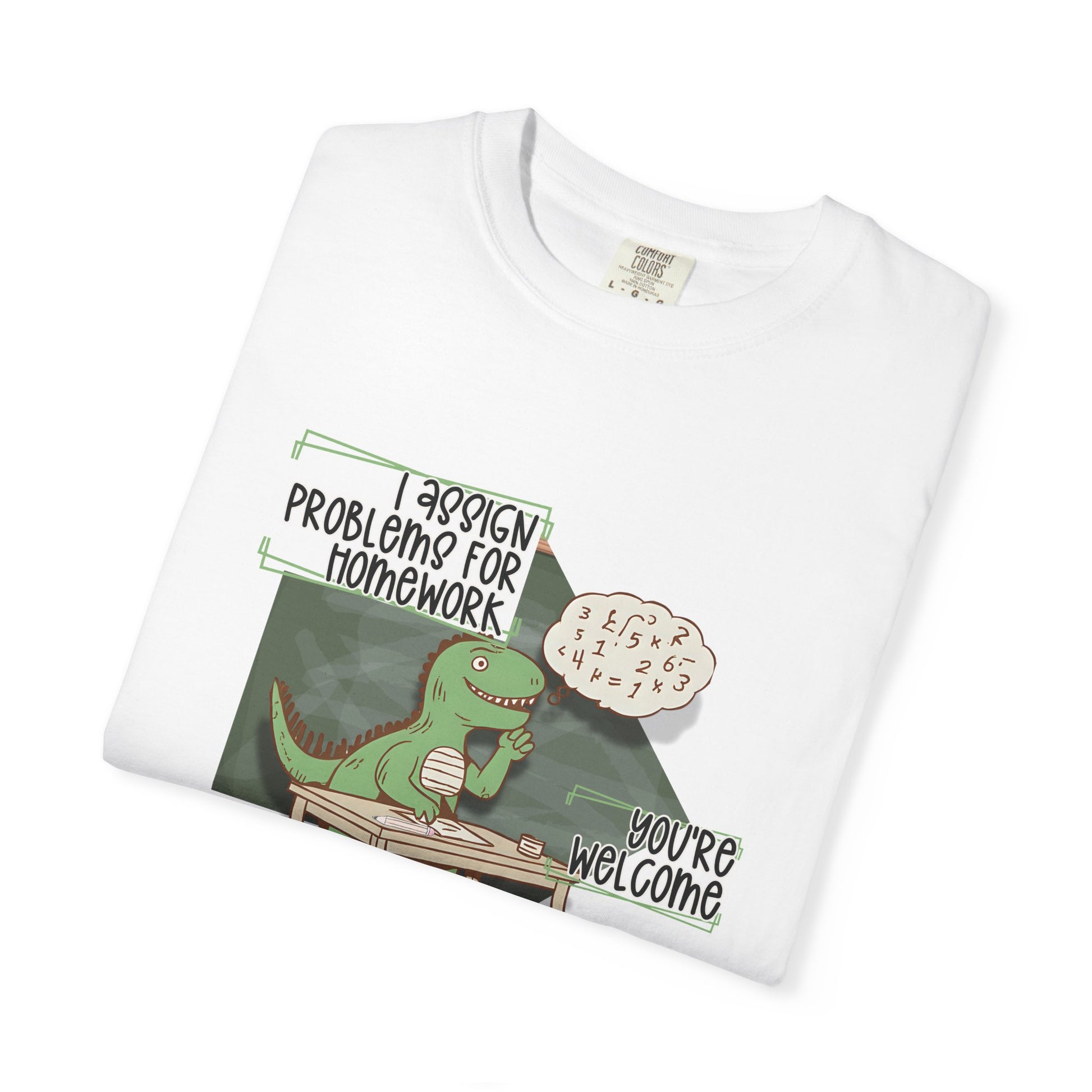 I Assign Math Problems for Homework Tee