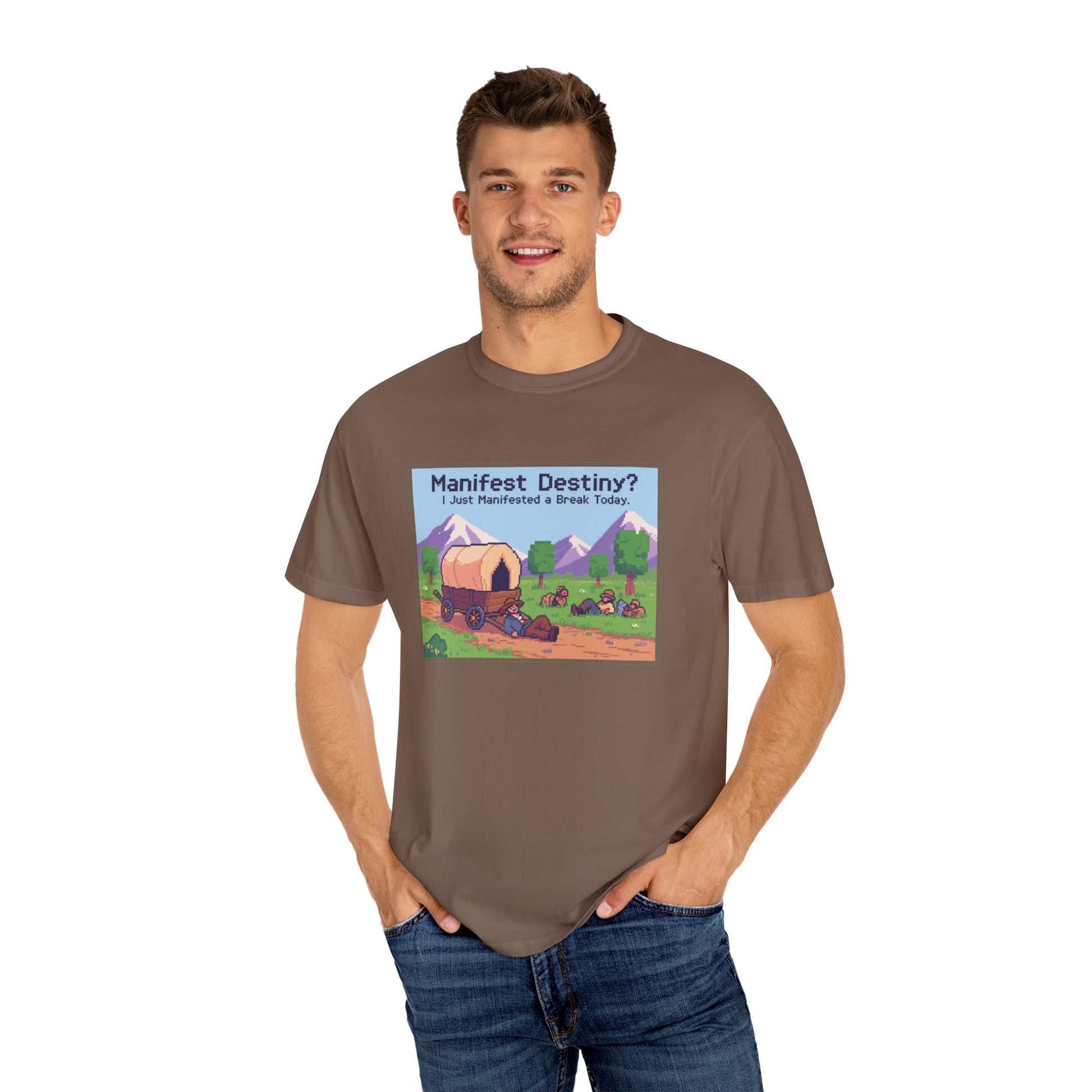Oregon Trail Manifest Destiny Tee