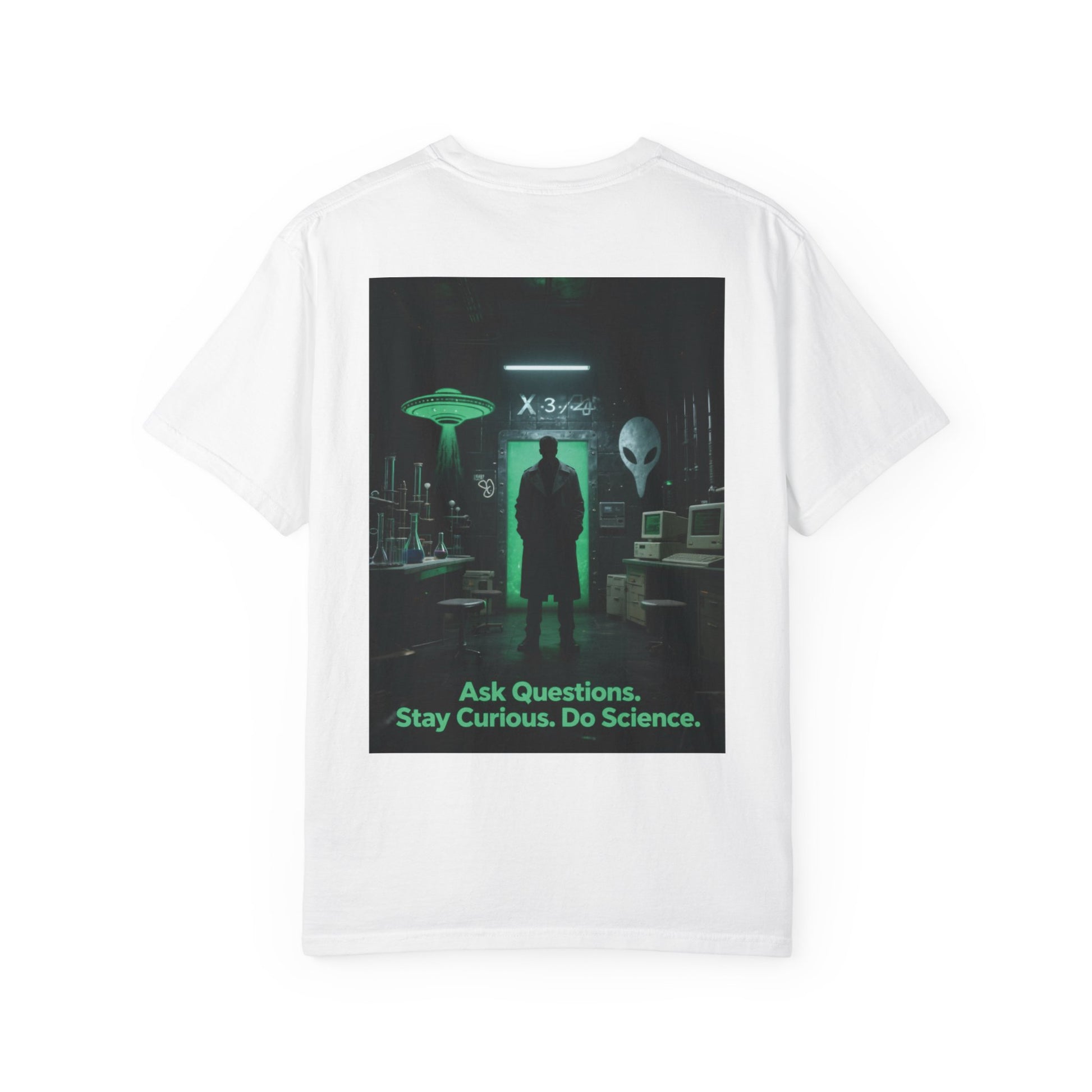 Stay Curious, Do Science X-Files Themed Tee