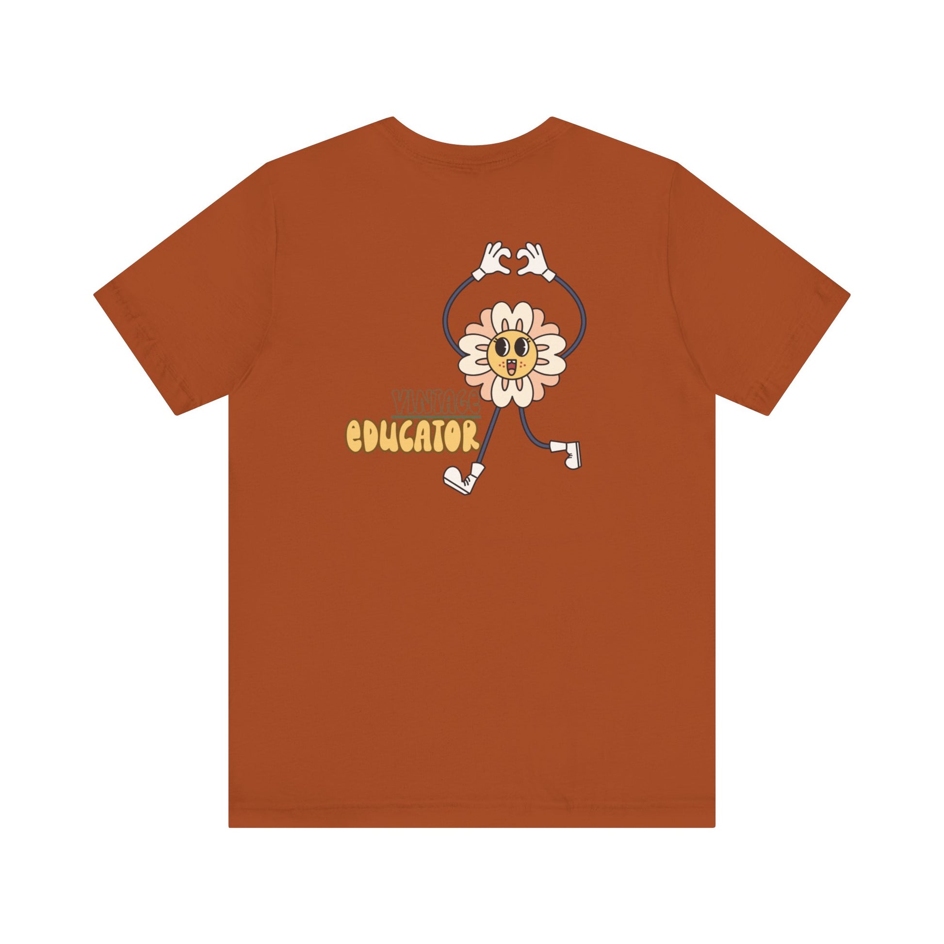 Vintage Educator – Two-Sided Teacher Tee