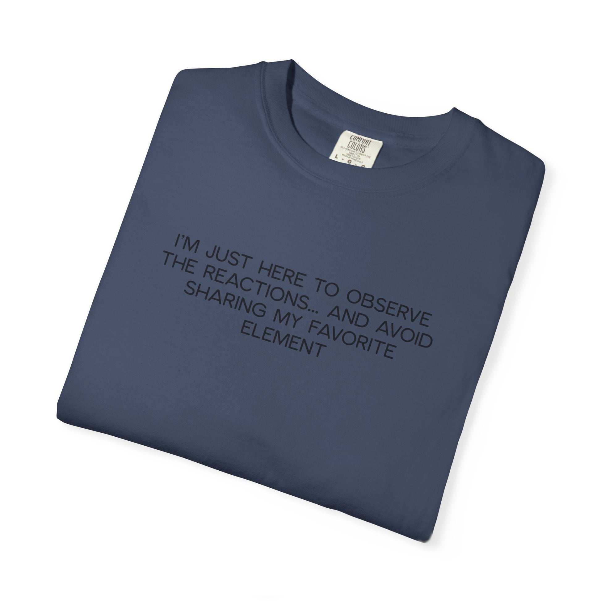 Science Squad Shirt - Funny Teacher PD Day Tee, I'm Just Here to Observe Shirt, Sarcastic Science Team Shirt, Two-Sided
