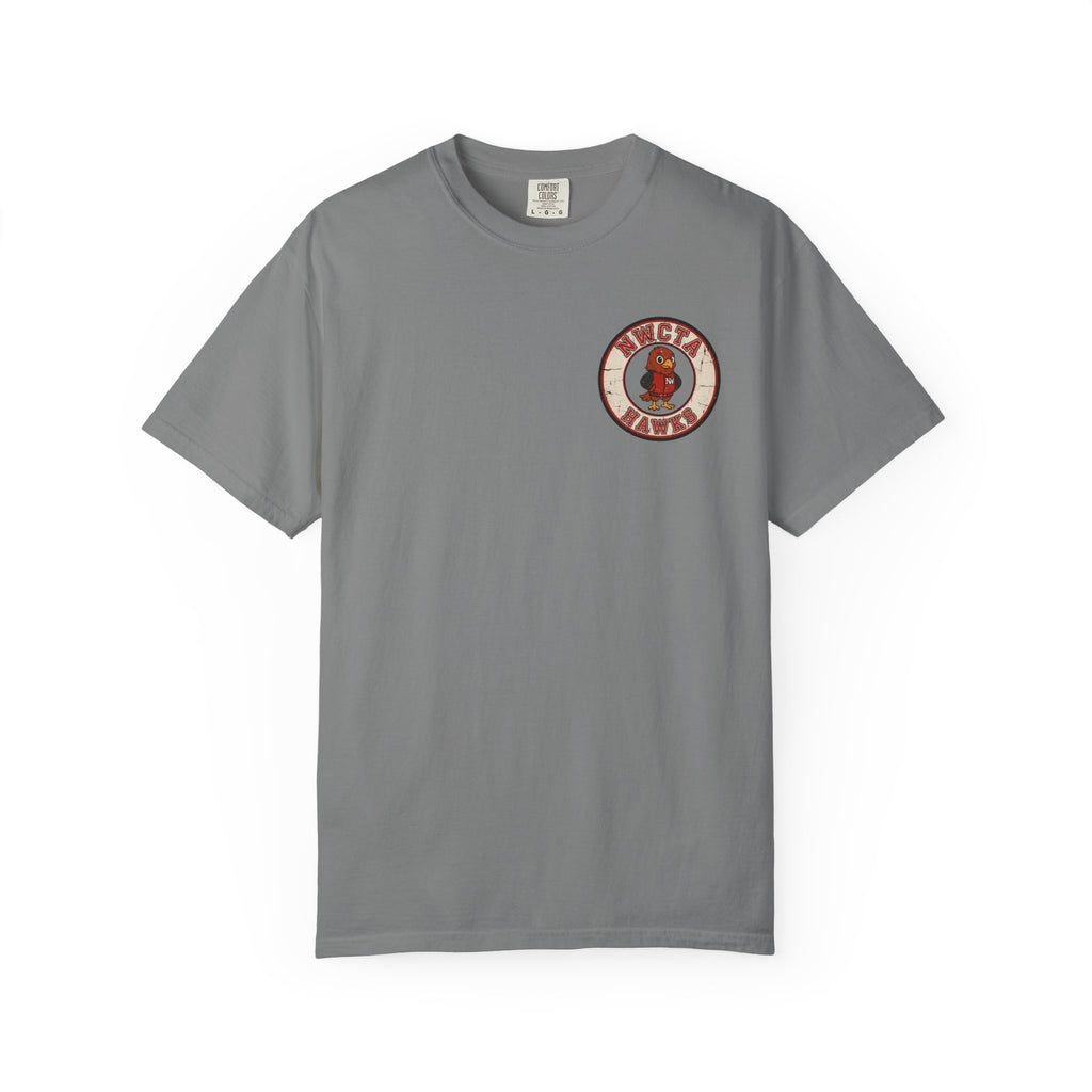 Vintage Style Small Emblem NWCTA Hawk Tee