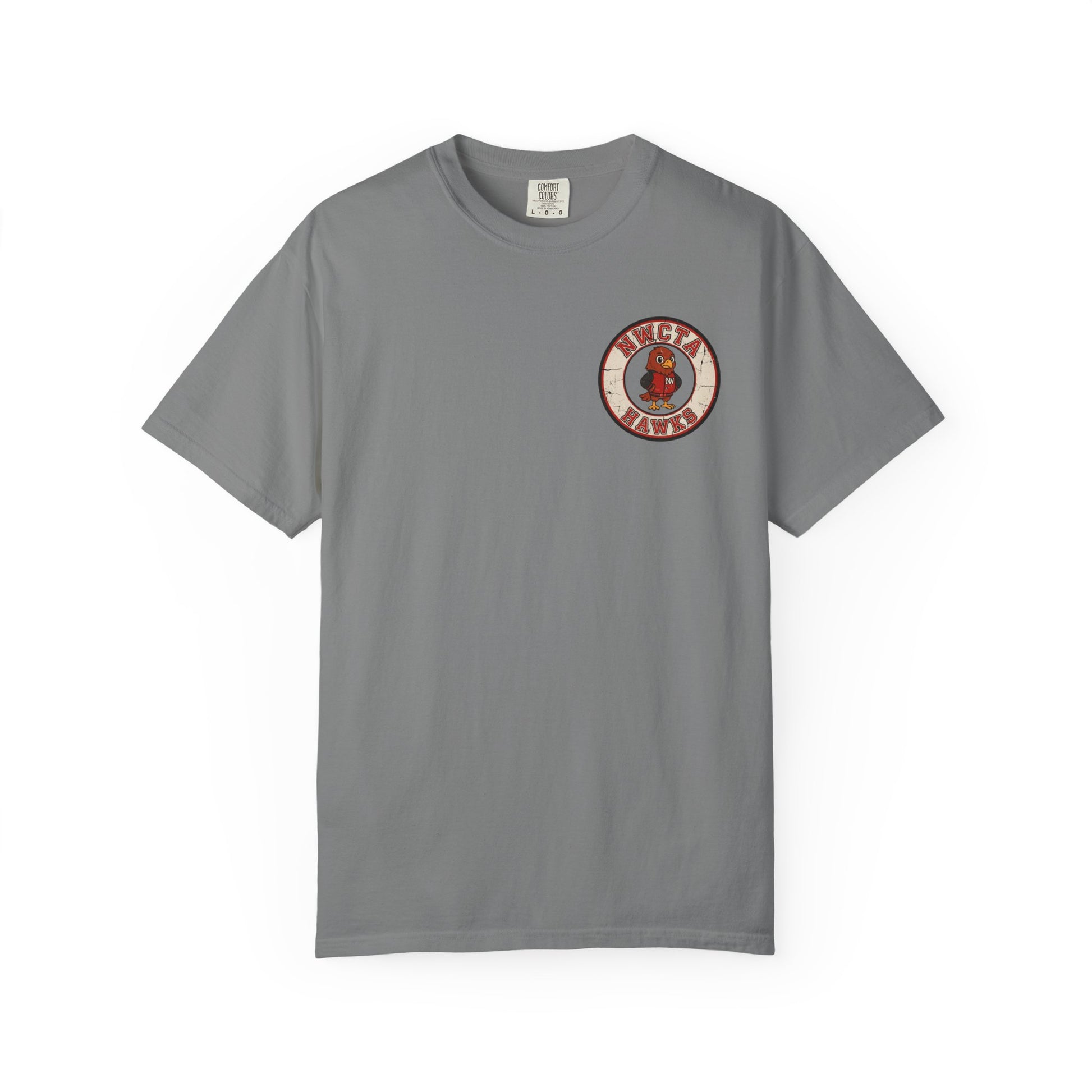 Vintage Style Small Emblem NWCTA Hawk Tee