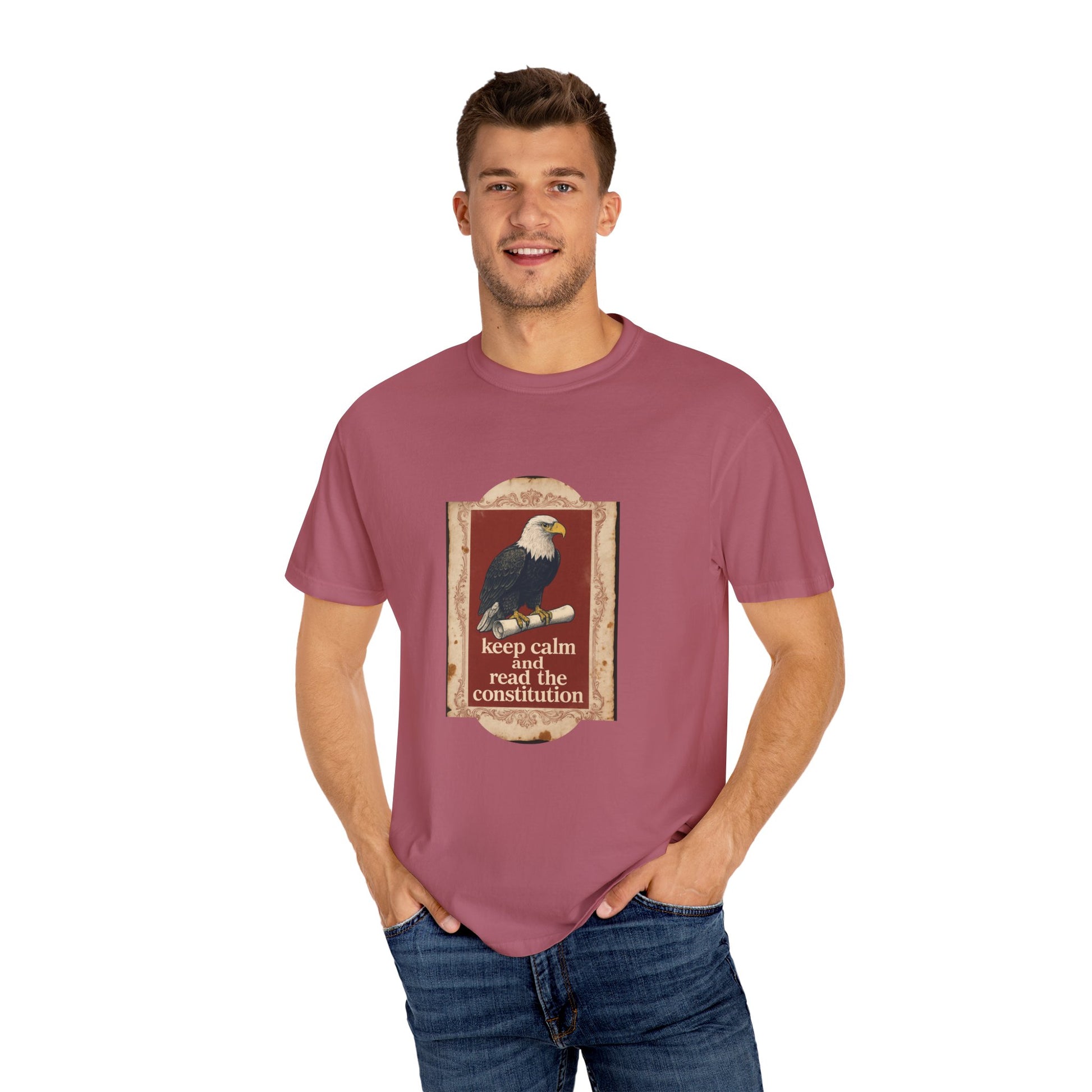 Keep Calm and Read the Constitution Tee