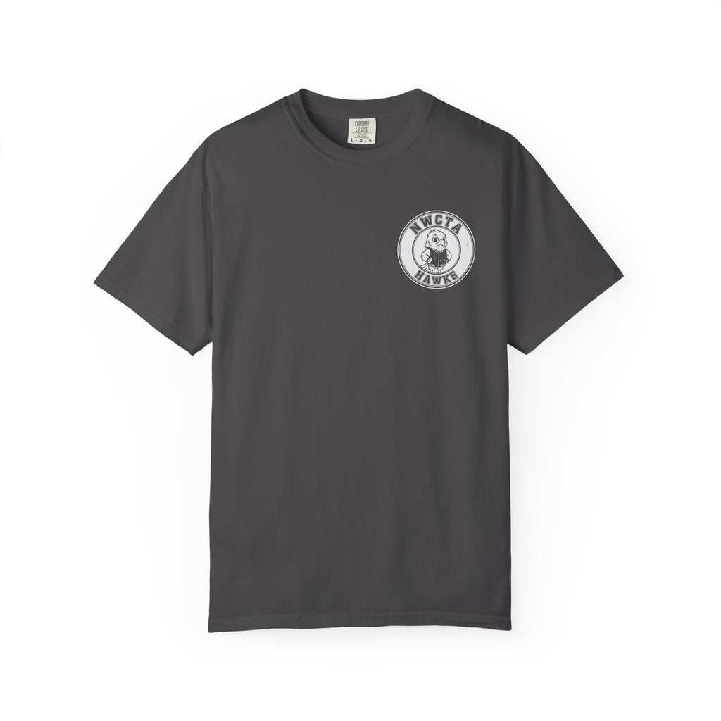 Vintage Style Small White Emblem NWCTA Hawk Tee