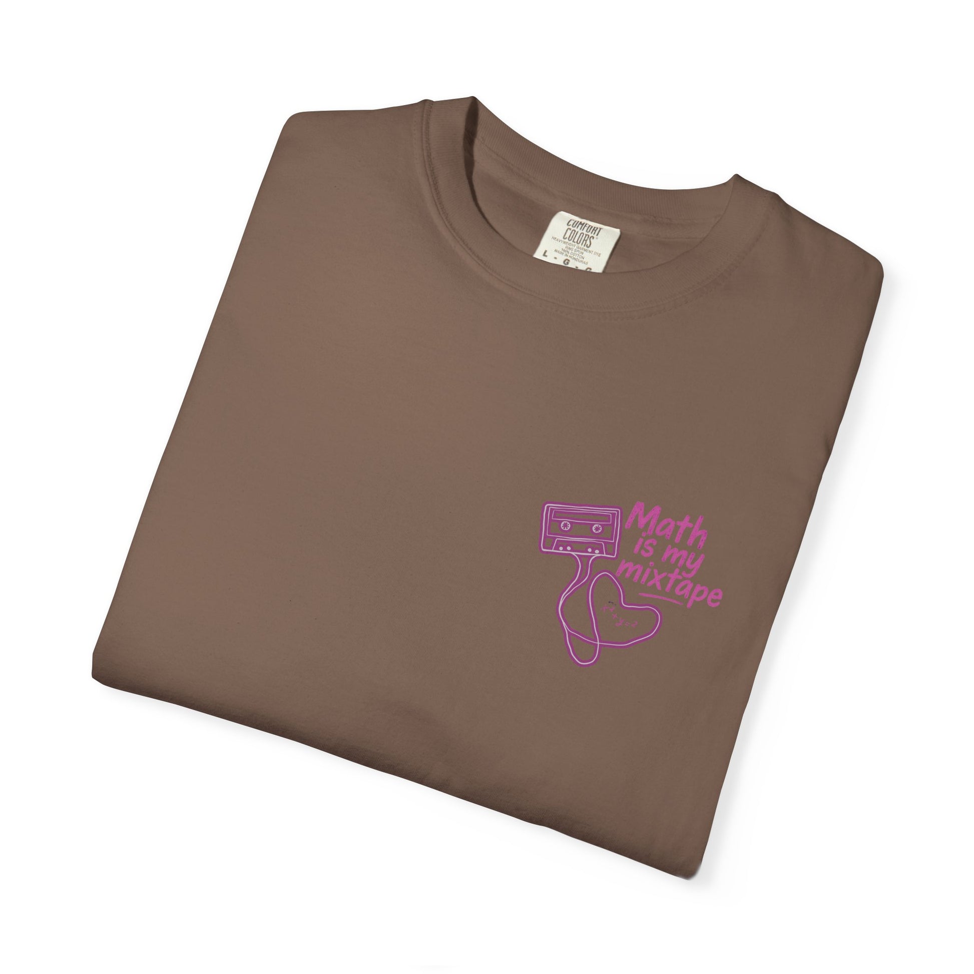 Math Is My Mixtape Shirt - Emo Math Teacher Shirt, I Speak Fluent Angst and Algebra Tee, Two-Sided Teacher Shirt