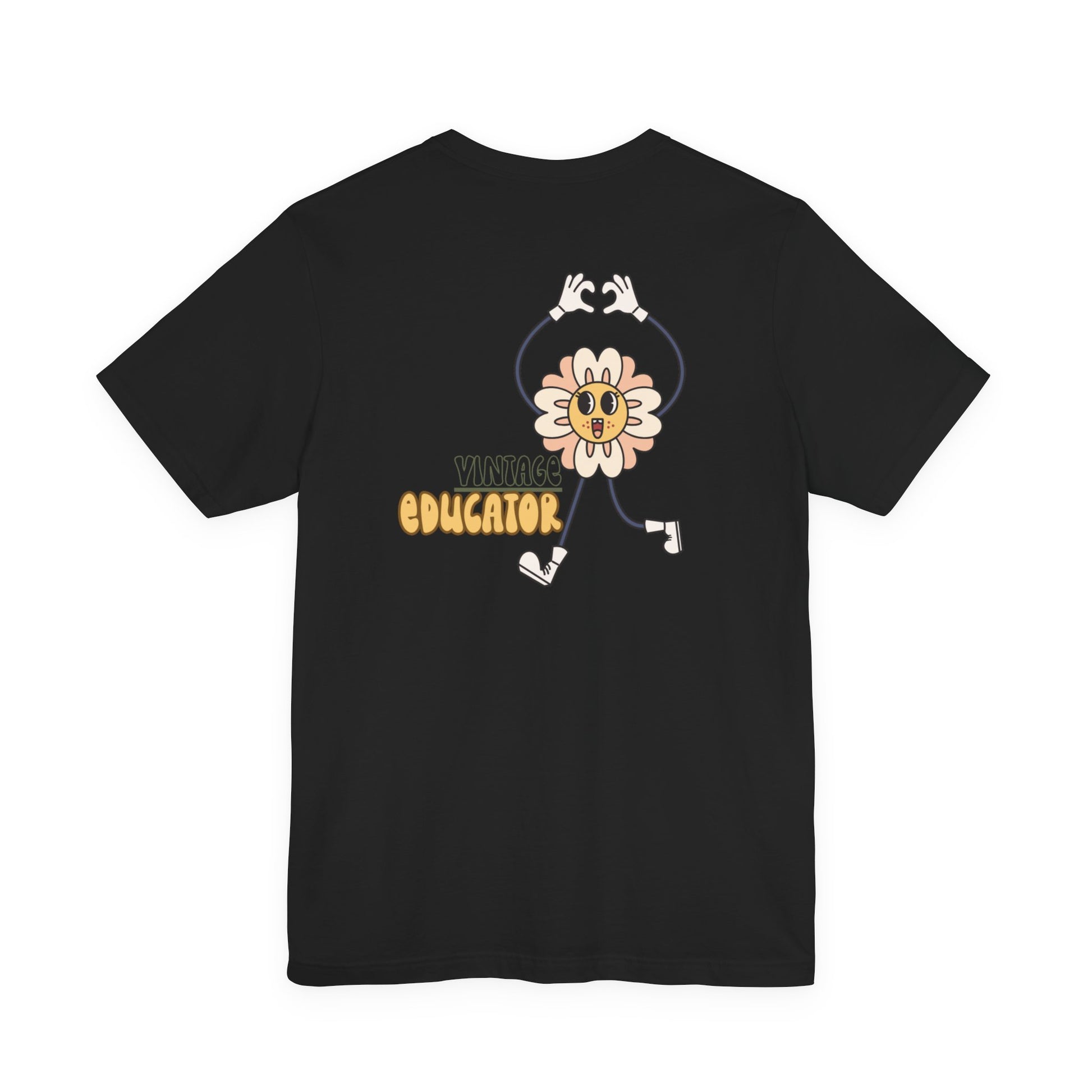 Vintage Educator – Two-Sided Teacher Tee