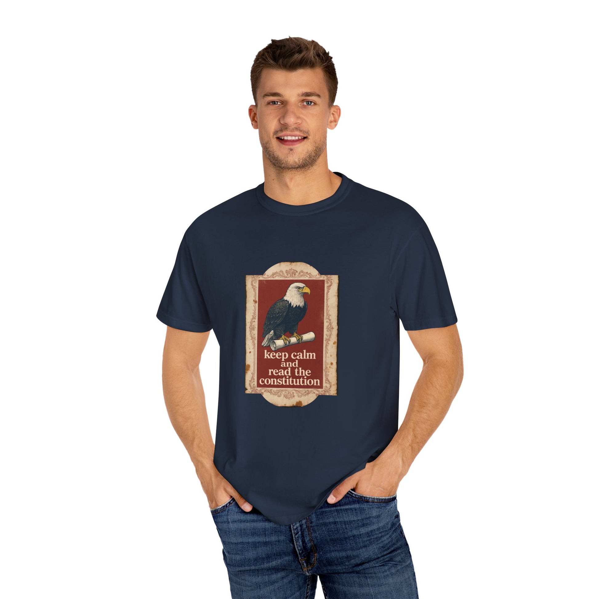 Keep Calm and Read the Constitution Tee