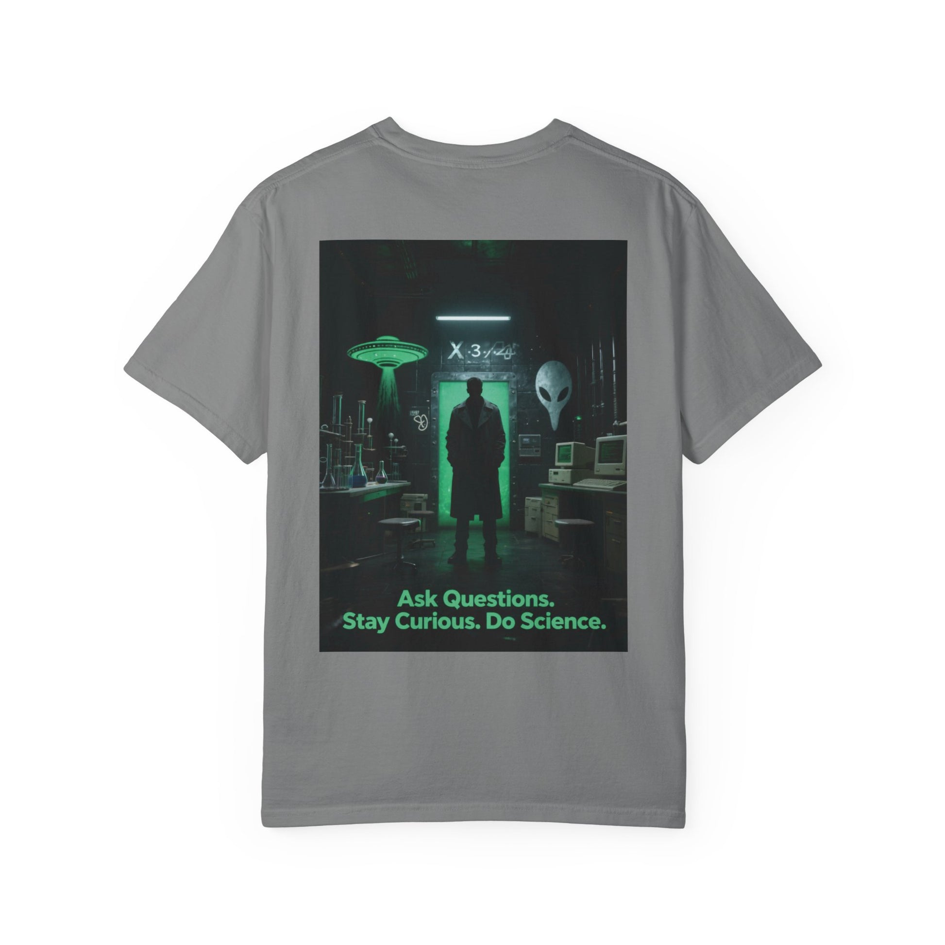 Stay Curious, Do Science X-Files Themed Tee